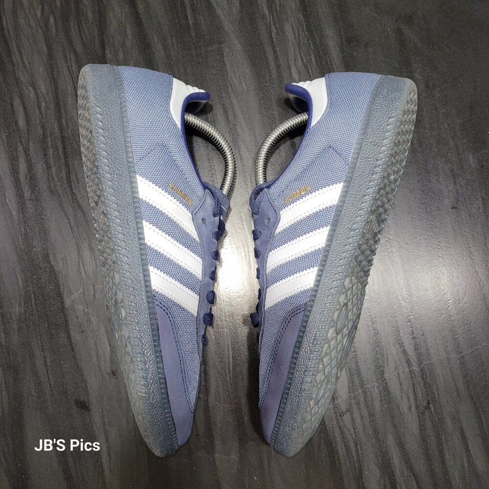 Adidas Samba Originals Men's OG Preloved Ink Halo Blue Indigo ID1454 - Picture 2 of 14